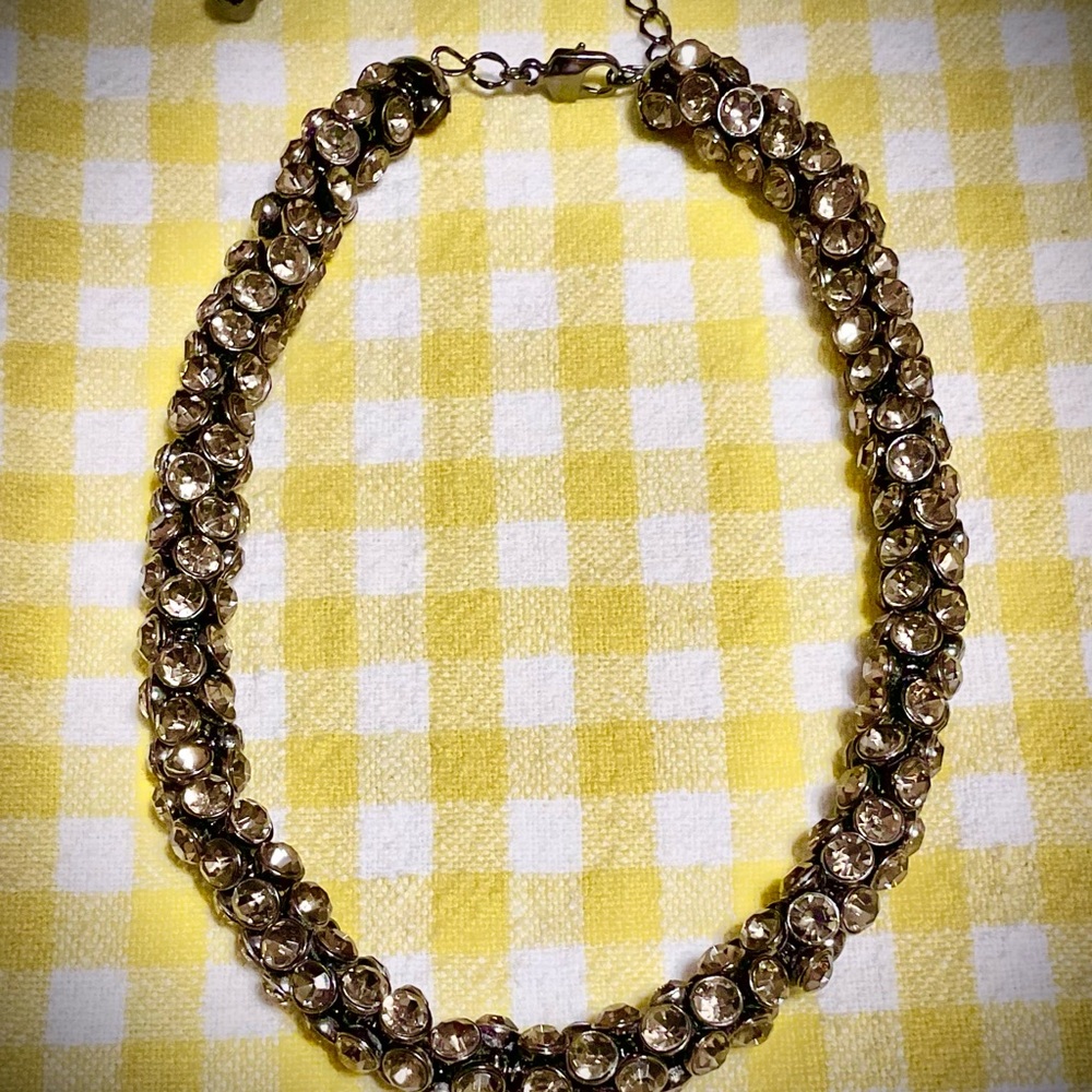 Spring Special🌷 BCBG Paris Bronze Crystal Choker - Necklace